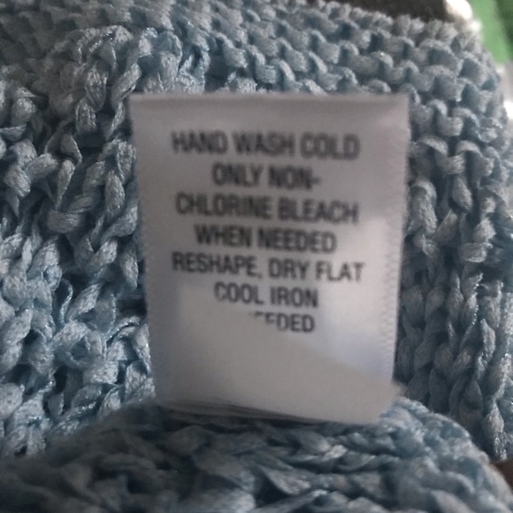 NWT - Dana Buchman Blue Bell Sweater - Size Medium - Picture 9 of 15